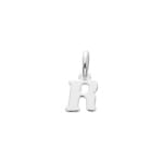 Pendentif argent 925 rhodié Lettre R - 316527.R