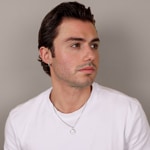 Anhänger 925 Silber rhodiniert Ø 16mm, Madonna - 336241