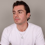 Pendentif Argent 925 rhodié Ø 20mm, St. Christophe - 306081