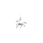 Pendentif Argent 925 rhodié, Cheval