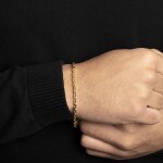 Ankerarmband 750/18 K Gelbgold 3.6mm 19cm - 1171.10003/1900