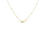 Ankerkette 750/18 K Gelbgold mit Kugeln 1.8mm - KEK3018