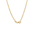 Collier forçat limée or jaune 750/18 ct 1.8mm - CAN1012