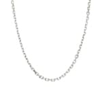 Collier forçat limée argent 925 3.8mm - KE-925-1203