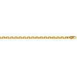Ankerkette massiv 750/18 K Gelbgold 5.0mm