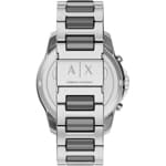 Armani Exchange Banks Chronograph Silbrig / Schwarz Set - AX7181SET