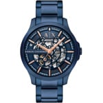 Armani Exchange Hampton Automatic Blau