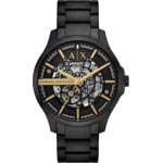 Armani Exchange Hampton Automatic Schwarz