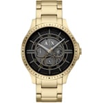 Armani Exchange Hampton Day Date Golden / Black