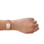 Armani Exchange Leila Rosé / Silbrig Set  - AX7167SET