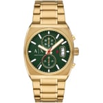 Armani Exchange Oliver Chronograph Gold / Green