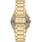Armani Exchange Rafael Chronograph Gold-tone / Black 42mm - AX4180