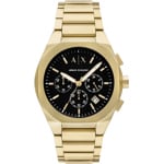 Armani Exchange Rafael Chronograph Goldig / Schwarz 42mm