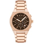 Armani Exchange Rafael Chronograph Rosé / Braun 42mm