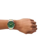 Armani Exchange Spencer Chronograph Bicolor / Grün 44mm - AX1966