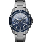 Armani Exchange Spencer Chronograph Grau / Blau 44mm