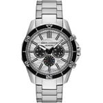 Armani Exchange Spencer Chronograph Silbrig 44mm