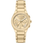 Armani Exchange Sync Chronograph 36mm Goldig - AX6034
