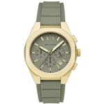 Armani Exchange Sync Chronograph Goldig / Grün