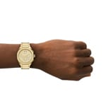 Armani Exchange Sync Chronograph Goldig Set - AX7171SET