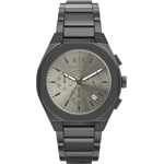 Armani Exchange Sync Chronograph Steel 42mm Gunmetal-Grau
