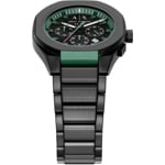 Armani Exchange Sync Chronograph Steel 44mm Black-Green - AX4294