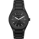 Armani Exchange Sync Day Date Steel 42mm Schwarz