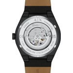 Armani Exchange Sync Leather Automatic 44mm Black - AX4297