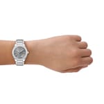 Armani Exchange Sync en acier 36mm Argenté - AX6030
