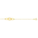 Bracelet 375/9 K Yellow Gold Fantasy
