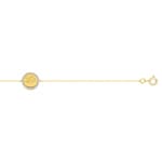Armband 375/9 K Gelbgold mit Lebensbaum & Zirkonia