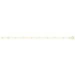 Armband 375/9 K Gelbgold mit Süsswasserperlen - 497393.P0