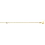 Armband 375/9 K Gelbgold mit Zirkonia Solitär