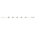 Bracelet or jaune 750/18 ct Croix avec nacre - BPE104419