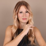 Bracelet 750/18 K Yellow Gold with Diamond 0.38 ct H/si - AR-46479-GG