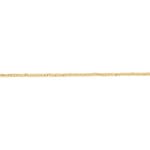 Bracelet 750/18 K Yellow Gold with Diamond Cut Beads - AR-0318017-GG
