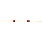 Bracelet 750/18 K Yellow Gold with Ladybugs - 770961GG
