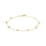 Armband 750/18 K Gelbgold mit Rauten - AR-0031004-GG