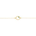 Bracelet 750/18 K Yellow Gold with Emerald - 4.7067.E0