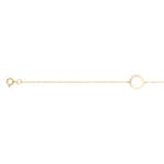 Bracelet 750/18 K Yellow Gold with Cubic Zirconia - 4.7004.Z0-18