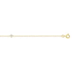 Armband 750/18 K Gelbgold mit Zirkonia Solitär - 4.7098.Z0