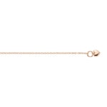 Armband 750/18 K Roségold Herz mit Diamanten 0.02 ct - AR-73778-RG