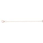 Armband 750/18 K Roségold mit Diamanten 0.09 ct H/si, Kleeblatt - AR-22923-RG