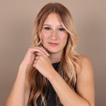 Bracelet 750/18 K Rose Gold with Diamonds 0.15 ct H/si - AR-48304-RG