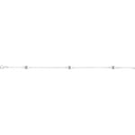 Bracelet 750/18 K White Gold 18cm - 7509.1GR-18