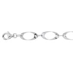 Bracelet 750/18 K White Gold 18cm