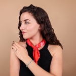 Armband 750/18 K Weissgold mit Diamanten 0.11 ct H/si & Blautopasen - PBC02890-04-WG