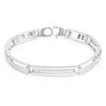 Armband 925 Silber 7.2mm - 21cm - AR-0017-SI