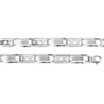 Armband 925 Silber 9.3mm - 21cm - AR-0002-SI