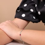 Bracelet argent 925 rhodié Coccinelle 14cm - 303596